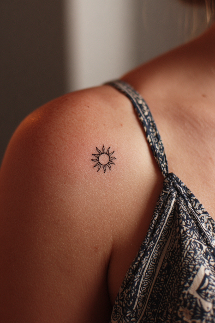 A collection of minimalist tattoo ideas featuring clean line work and symbolic designs. These simple yet meaningful tattoos are perfect for men and women looking for timeless and elegant body art.