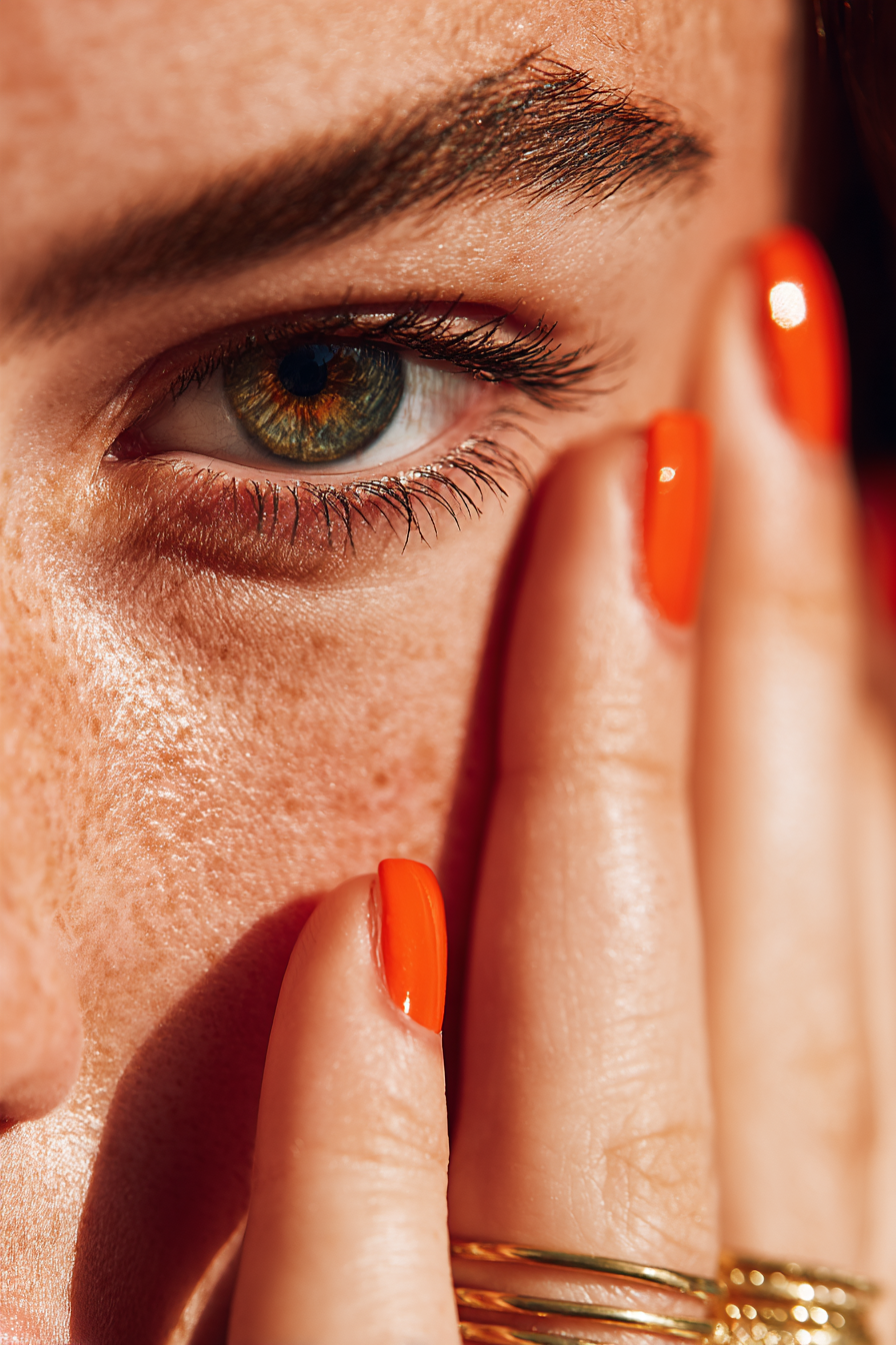 A glamorous collection of bold long nail designs for 2025–2026 featuring chrome finishes, marble art, pastel tips, glitter gradients, and holographic nail trends.