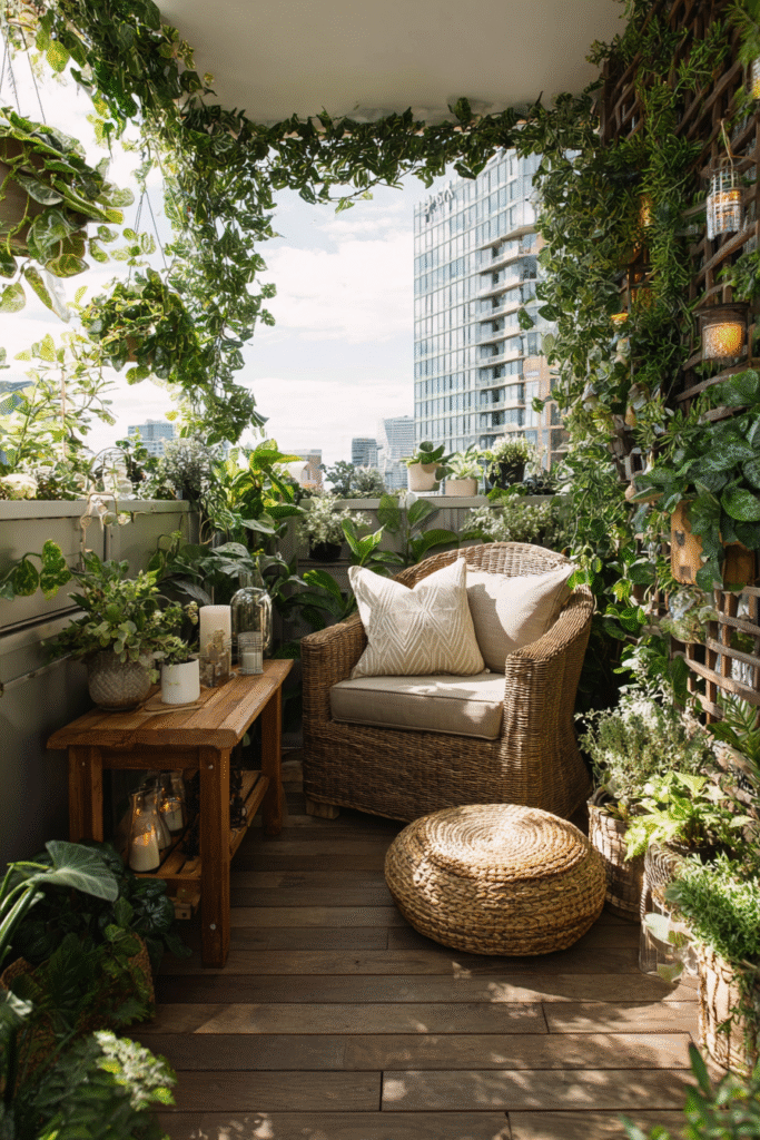 green decor inspiration with indoor plants and natural home styling